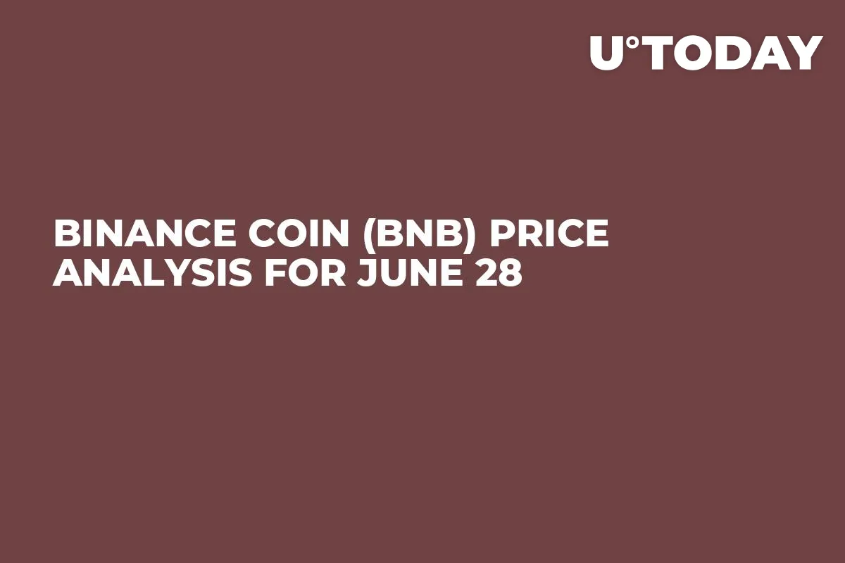 Binance Coin (BNB) Price Analysis for June 28