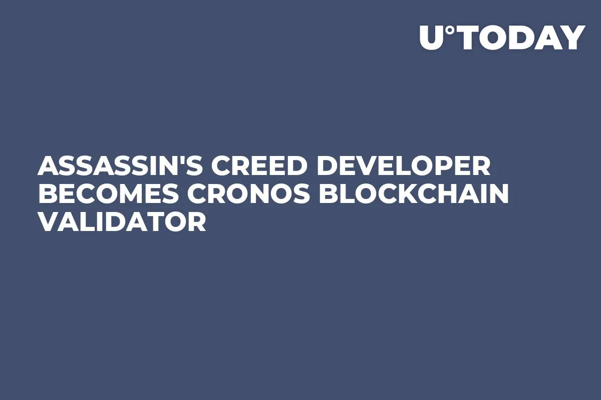 Assassin's Creed Developer Becomes Cronos Blockchain Validator
