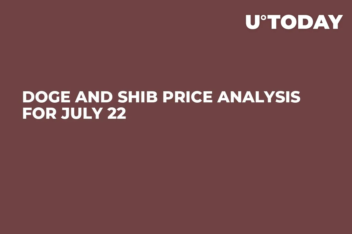 DOGE and SHIB Price Analysis for July 22