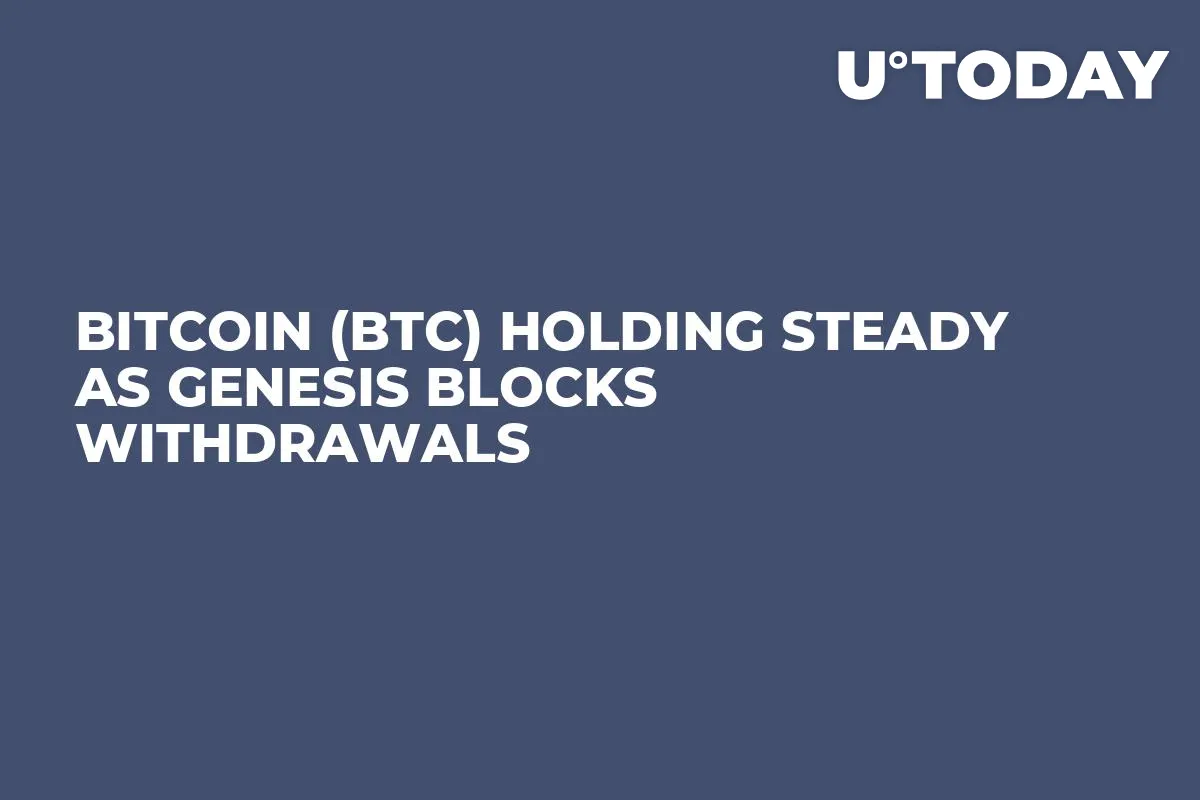 Bitcoin (BTC) Holding Steady as Genesis Blocks Withdrawals