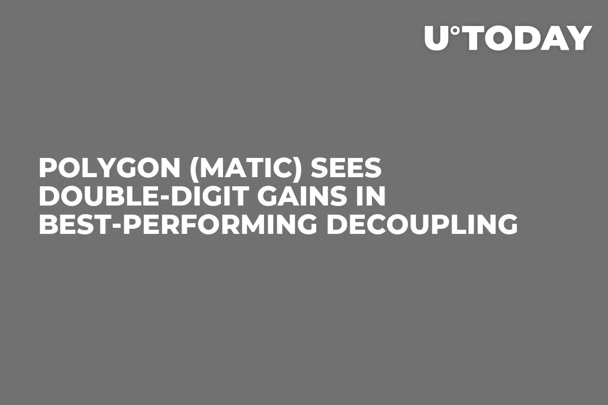 Polygon (MATIC) Sees Double-Digit Gains in Best-Performing Decoupling