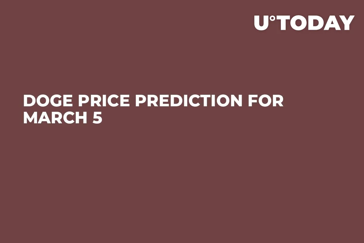 DOGE Price Prediction for March 5