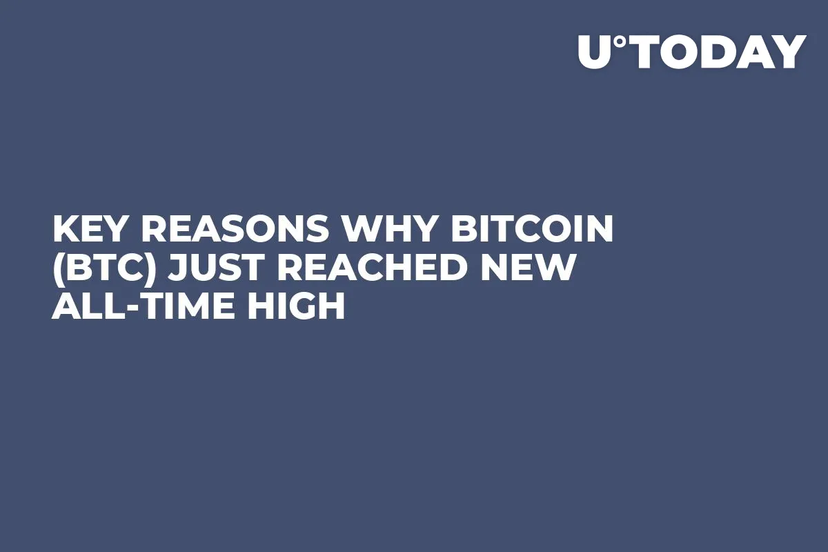 Key Reasons Why Bitcoin (BTC) Just Reached New All-Time High
