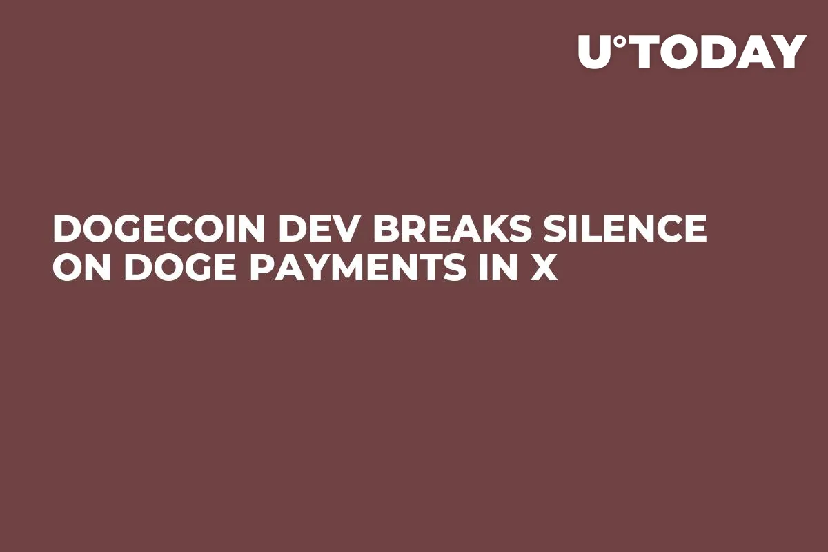 Dogecoin Dev Breaks Silence on DOGE Payments in X