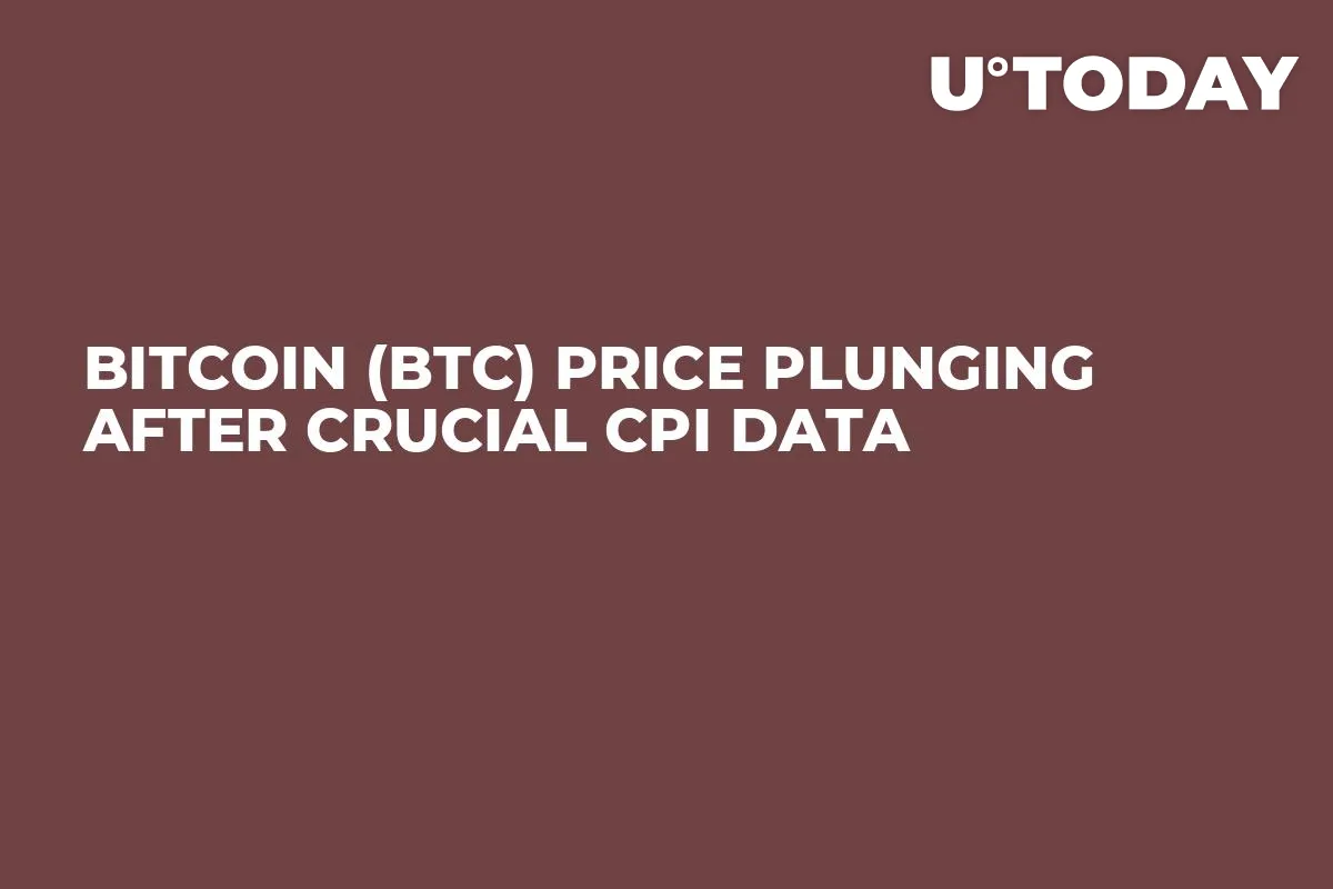 Bitcoin (BTC) Price Plunging After Crucial CPI Data