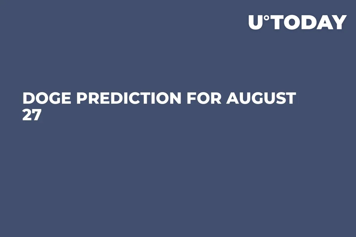 DOGE Prediction for August 27