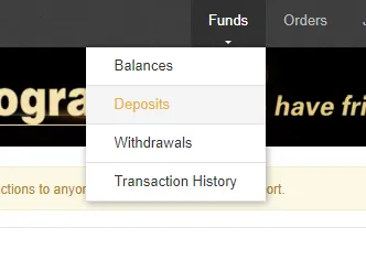 deposit