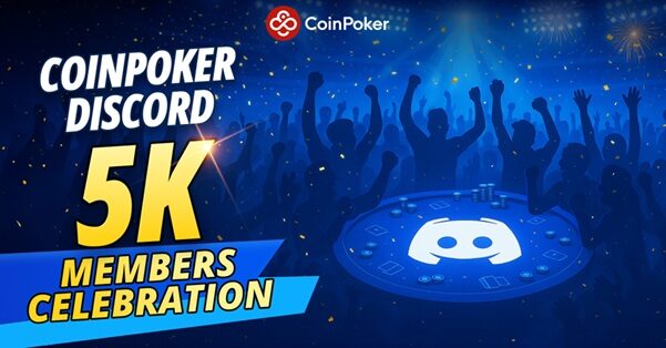 CoinPoker Discord社群突破5,000名成員　獨家$5,000慶祝賽事熱血登場！