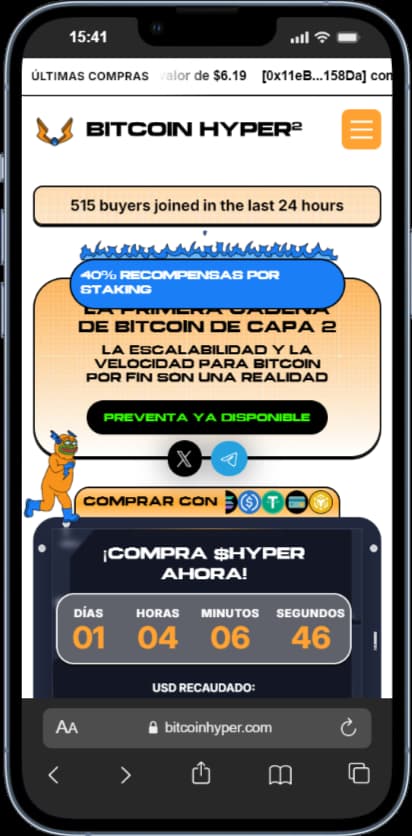 Hyper, de las criptomonedas más volátiles