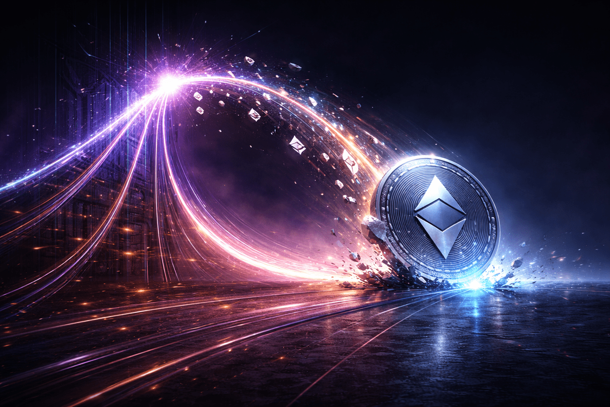 Ethereum Drops Nearly 5% As Familiar Leverage Setup Plays Out
