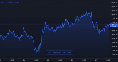 Bitcoin Price Chart