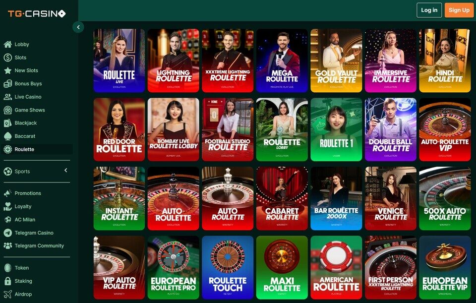 tgcasino roulette