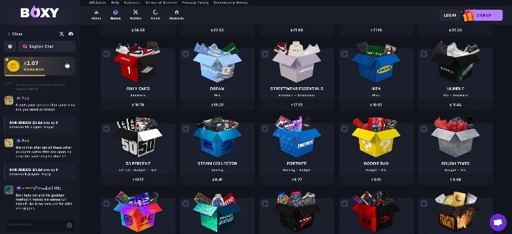 boxygg mystery box