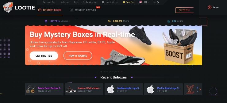 lootie mystery box