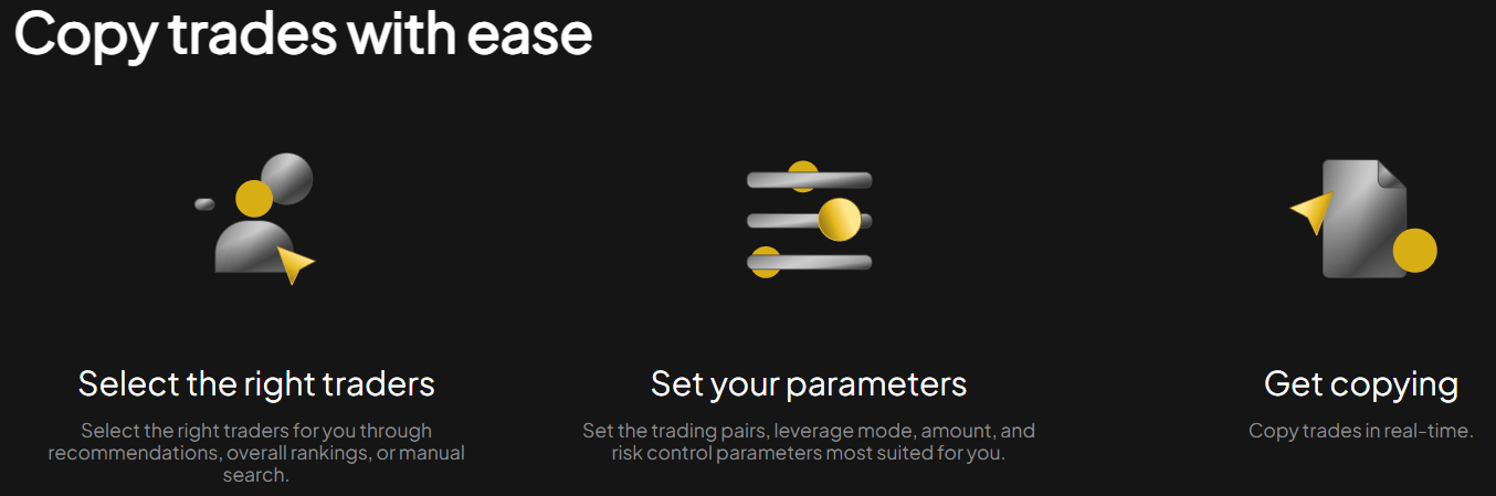 best-no-kyc-crypto-exchanges Weex copy trading tool