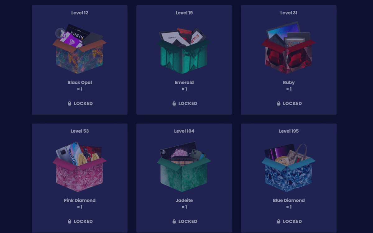 free mystery boxes