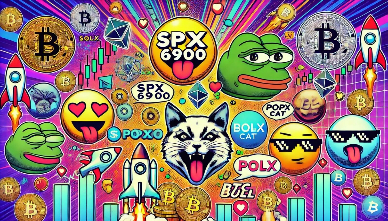 市值10億以下最佳迷因幣推薦：SPX6900　Popcat及這3大百倍幣上榜！