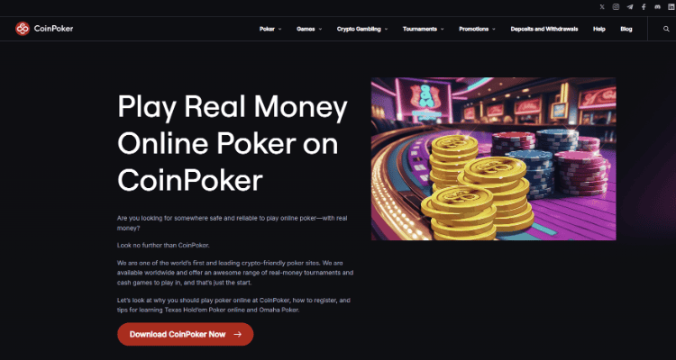 Geriausia vieta žaisti pokerį inernetu