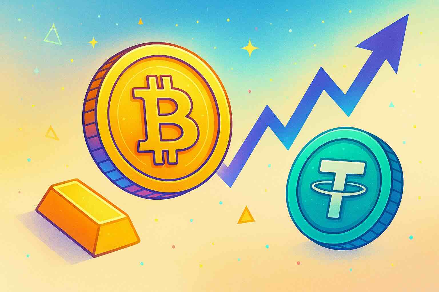 USDT en danger ? La diversification de Tether dans l’or et le BTC fait polémique