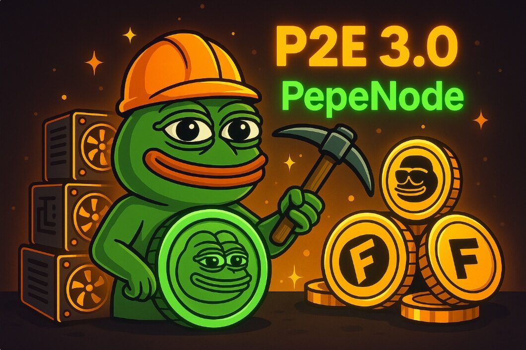 P2E(邊玩邊賺)3.0 時代開啟:加密圈首個「挖礦即賺」Meme幣PepeNode登場