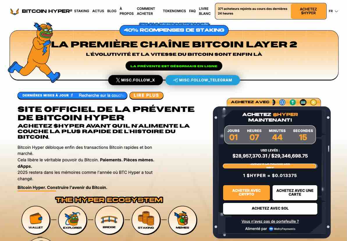 Acheter $HYPER