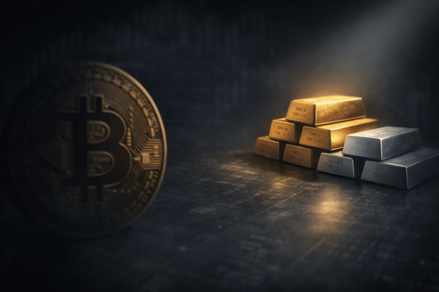 Bitcoin Vs Gold Vs Silver