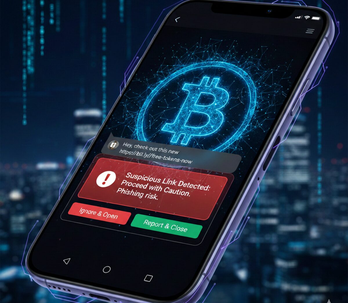 Phantom Chat Feature Targeted in Fresh Bitcoin Phishing Wave: $BMIC Offers Security