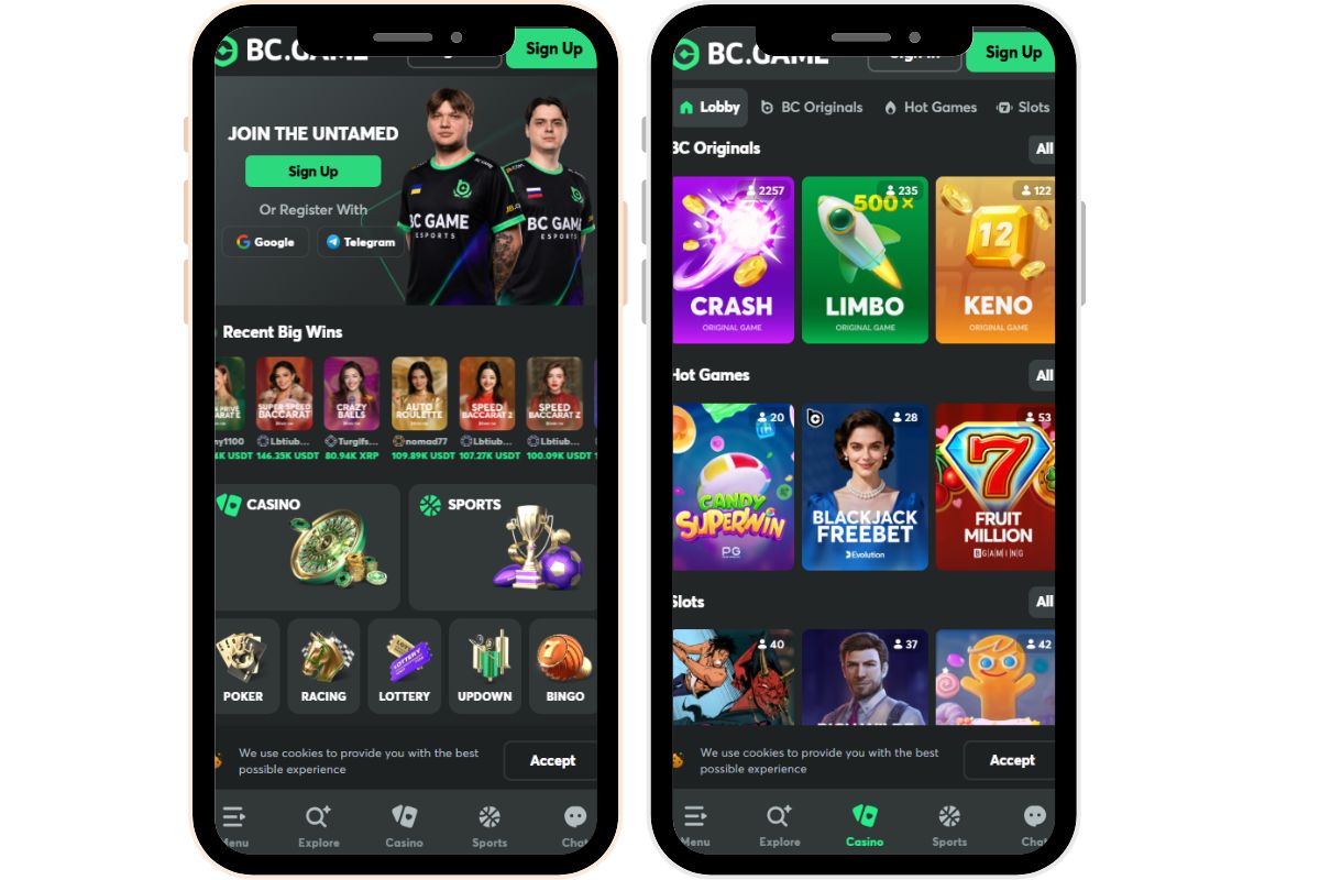 bcgame mobile