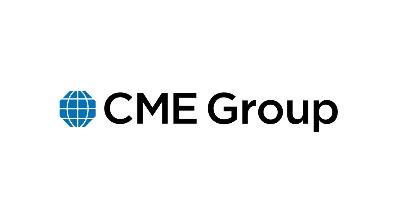 CME Group official corporate logo and derivatives exchange brandmark
